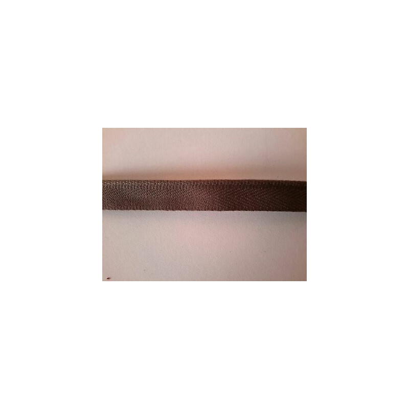 Metri 20 Nastro bordatura paratacco passamaneria tessuto marrone cm 1,5
