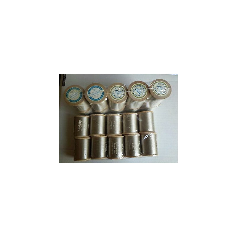 Spoletta Filato seta UNIVERSAL ZWICKY N.25/3 mt 250 colore beige 1220