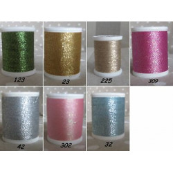 Spoletta Filato Madeira Supertwist metallizzato per ricamo