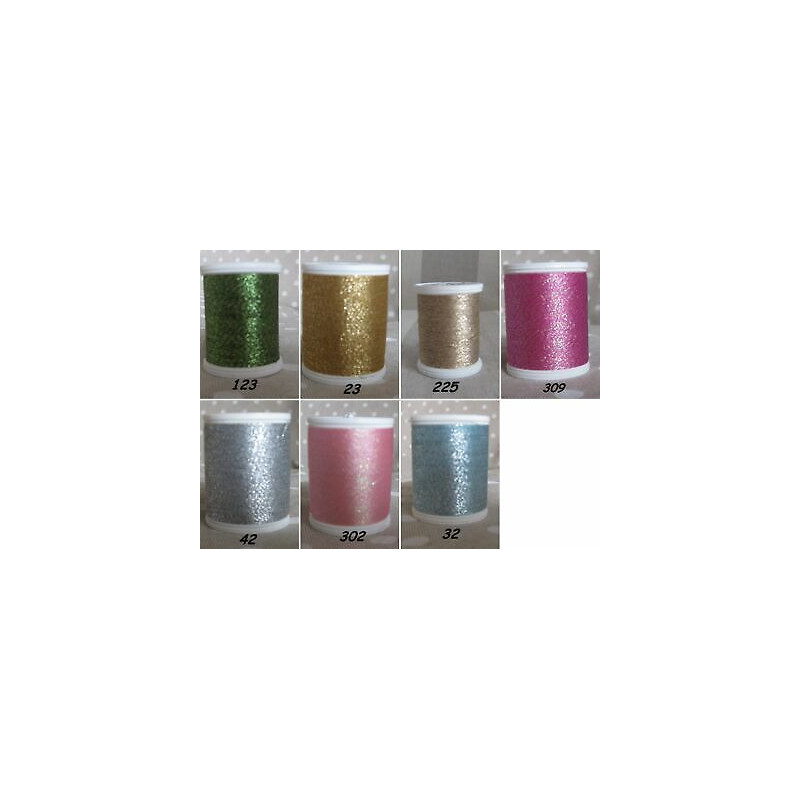 Spoletta Filato Madeira Supertwist metallizzato per ricamo