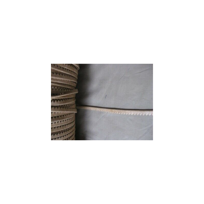 mt1 BORDINO BORDATURA A METRAGGIO IN ECOPELLE COLORE BEIGE ALTO CM 0,5