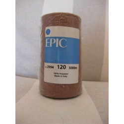 FILATO EPIC 120 MT 5000 100%POLIESTERE COL. 8777 MARRONE CHIARO X CUCITURE