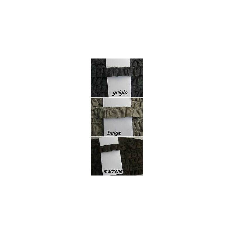 Metri 1 di Passamaneria in tessuto arricciato, nastro jacquard cm 2,5