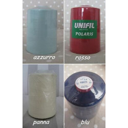 Cono da 10.000 YDS filato cucirino UNIFIL POLARIS in 100% Poliestere