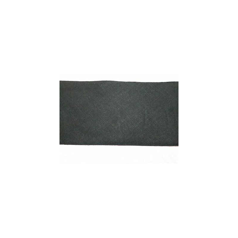 mt 75 circa Nastro tessuto cotone 100% NERO alto cm. 7,5