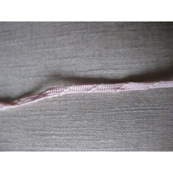 mt 4 PASSAMANERIA BELLISSIMA IN CORDINO PIATTO ROSA MM 8 HOBBY CUCITO
