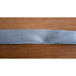 metri 5 Nastro in cotone intrecciato bratella leggera grigio cm 1,5 zaini 
