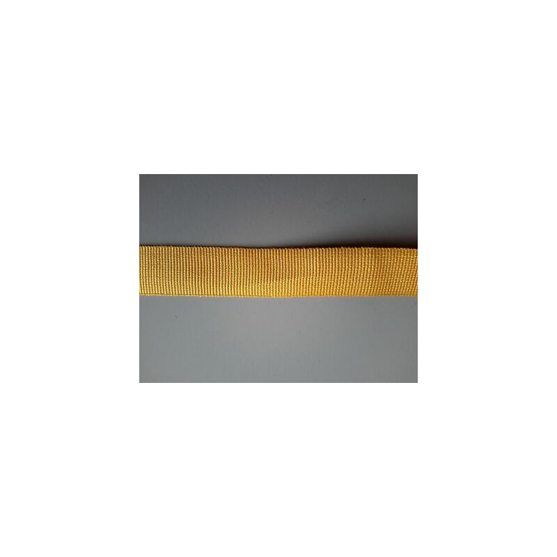 mt 10 circa Nastro grosgrain gros grain colore giallo paglia alto cm 1,5