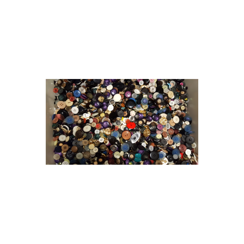 ..OCCASIONE!!!!   500 GR DI BOTTONI ASSORTITI COLORI MISTI MISURE MISTE SCRAPBOO