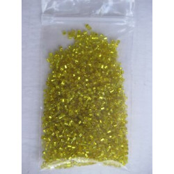 3524) 35 gr perline giallo...