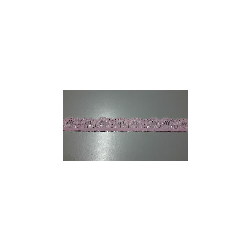 Metri 10 Passamaneria pizzo merletto rosa alta cm 2 circa