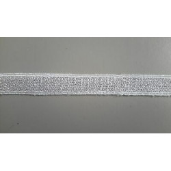Metri 1 di Passamaneria in pizzo merletto colore bianco alta cm 1,6