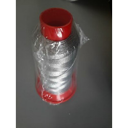 2100 mt. di filato cucirino META 30 colore argento