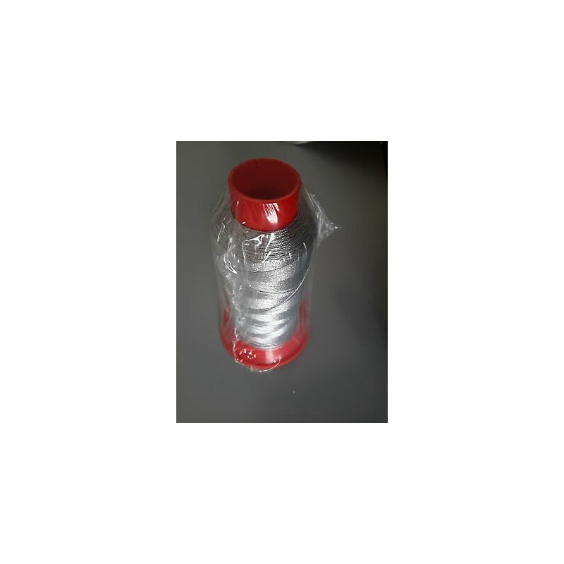 2100 mt. di filato cucirino META 30 colore argento
