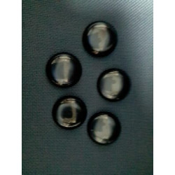 N. 5 Bottoni bellissimi rotondi grossi colore blu foro dietro cm 4