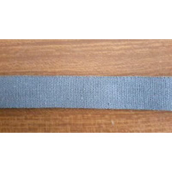 metri 5 Nastro in cotone intrecciato bratella leggera grigio chiaro cm 1,5