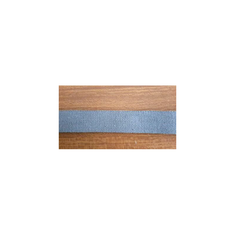 metri 5 Nastro in cotone intrecciato bratella leggera grigio chiaro cm 1,5