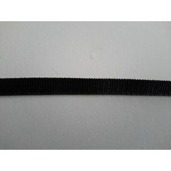 mt 5 circa Nastro grosgrain gros grain colore nero alto mm 6