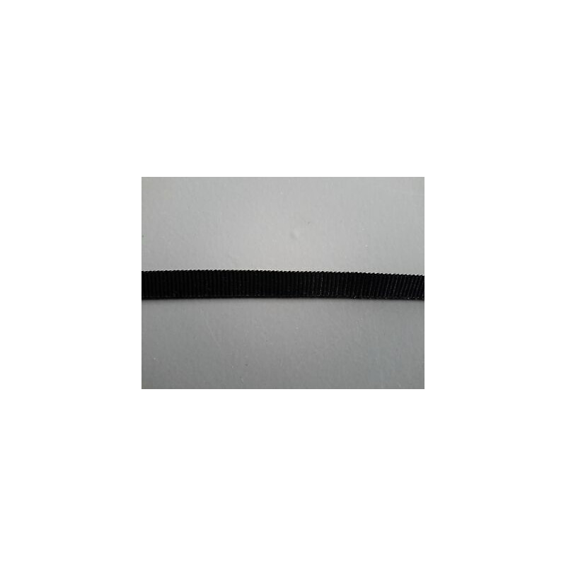 mt 5 circa Nastro grosgrain gros grain colore nero alto mm 6
