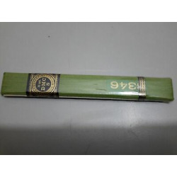 Metri 10 fettuccia stringa piatta DMC 8 cotone colore verde mm 2