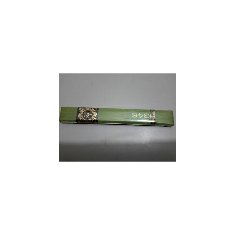 Metri 10 fettuccia stringa piatta DMC 8 cotone colore verde mm 2