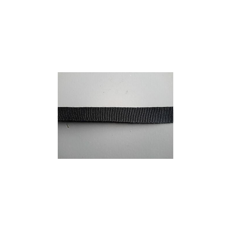 mt 5 circa Nastro grosgrain gros grain colore nero alto mm 8