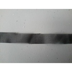 Metri 5 di Passamaneria retina maglina elastica nero alta cm 1