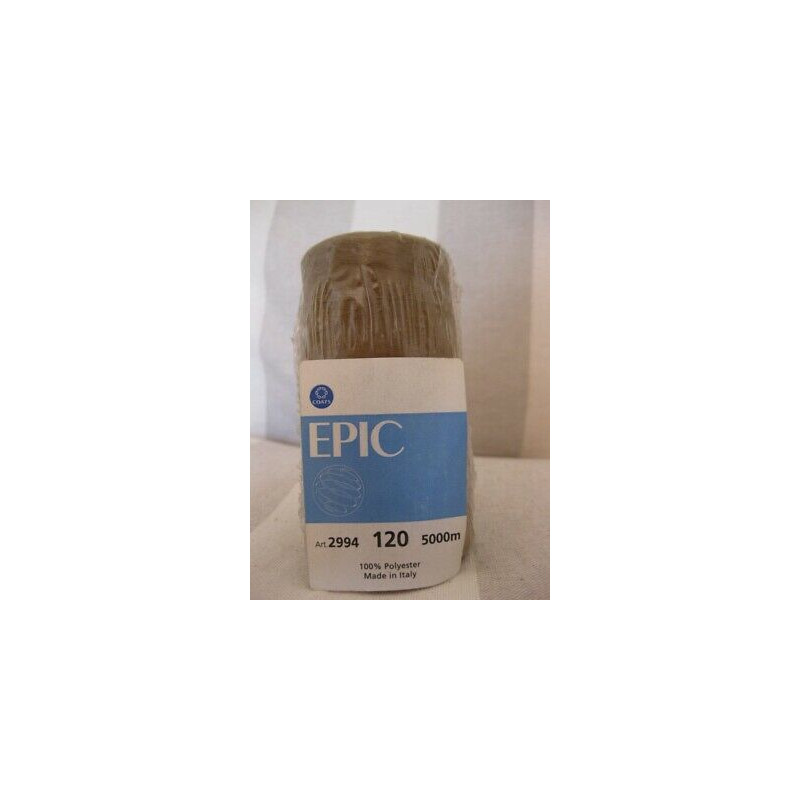 FILATO EPIC 120 MT 5000 100% POLIESTERE COLORE 5925 GRIGIO X CUCITURE