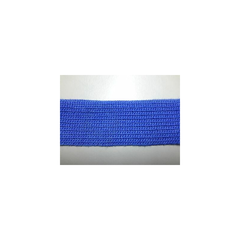 Metri 10 Passamaneria in tessuto maglina bluette alta cm. 3