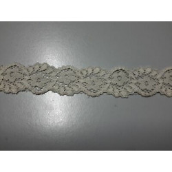 Metri 10 Passamaneria pizzo merletto colore beige alta cm 2,5
