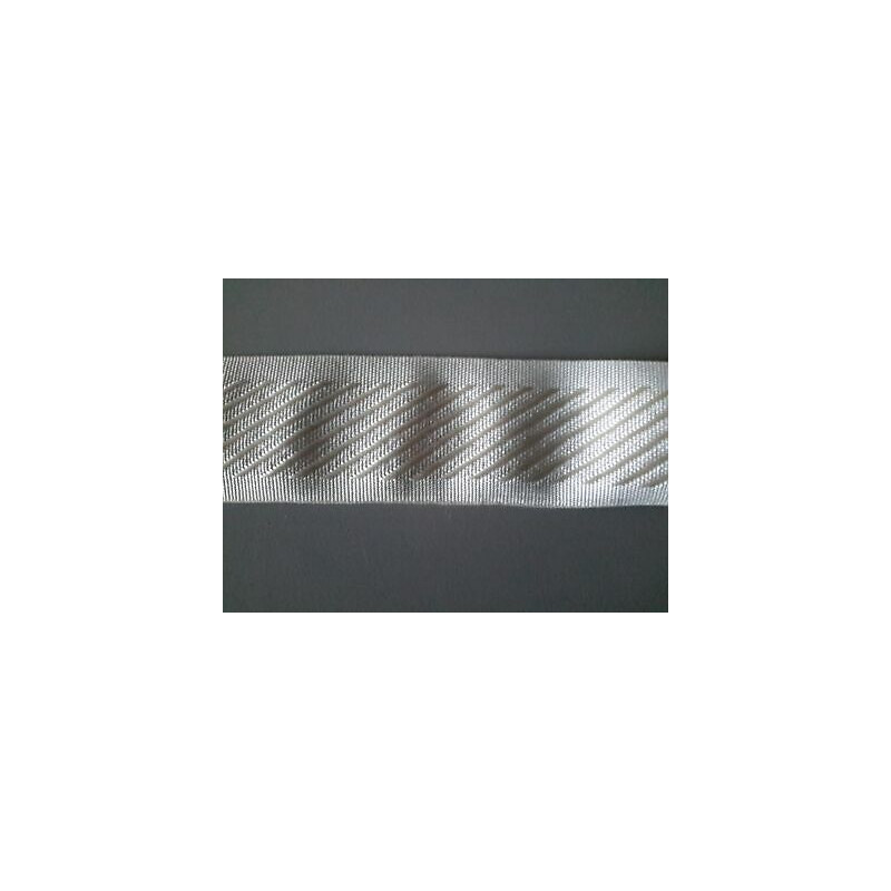 Metri 1 di Passamaneria tessuto colore panna cm. 4