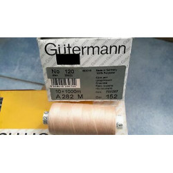 Spoletta filato Gutermann Tilolo No 120 A282 colore avorio 6 Super Offerta