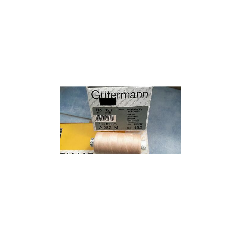 Spoletta filato Gutermann Tilolo No 120 A282 colore avorio 6 Super Offerta