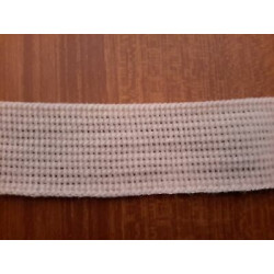 Metri 1 di Passamaneria tessuto colore beige cm. 3
