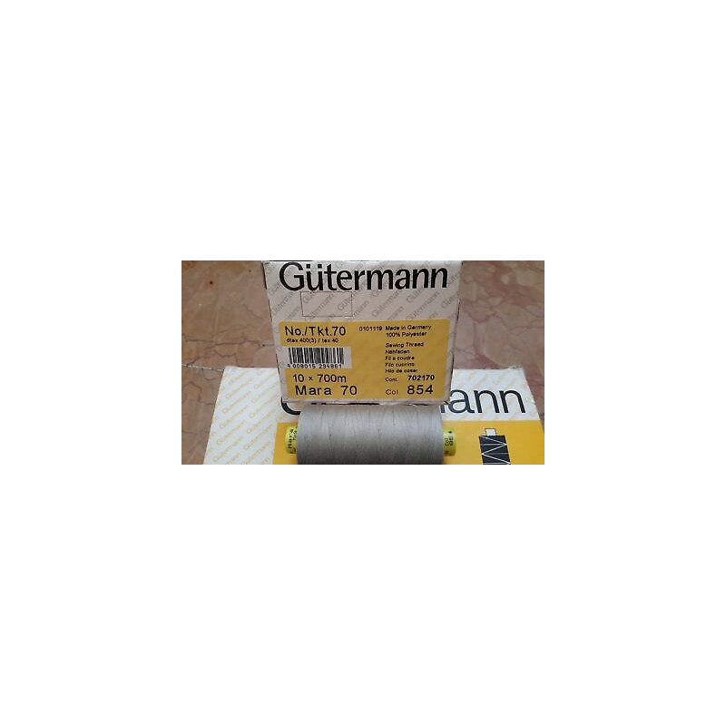 Spoletta filato Gutermann Tilolo No 70 MARA colore beige 854