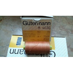 Spoletta filato Gutermann Tilolo No 70 M403 colore arancio chiaro 612