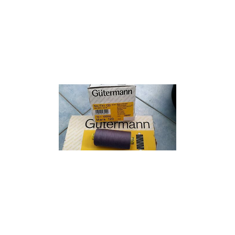 Spoletta filato Gutermann Tilolo No 120 Mara colore violetto 440 Super Off