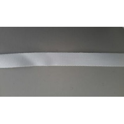 mt 10 circa Nastro grosgrain gros grain colore bianco alto mm 9
