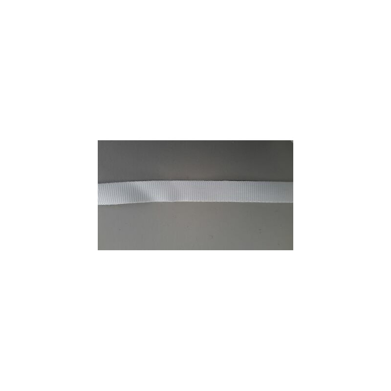 mt 10 circa Nastro grosgrain gros grain colore bianco alto mm 9