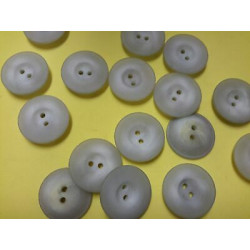 n 10 Bottoni rotondi plastica colore beige sfumato cm 2,5 a 2 fori