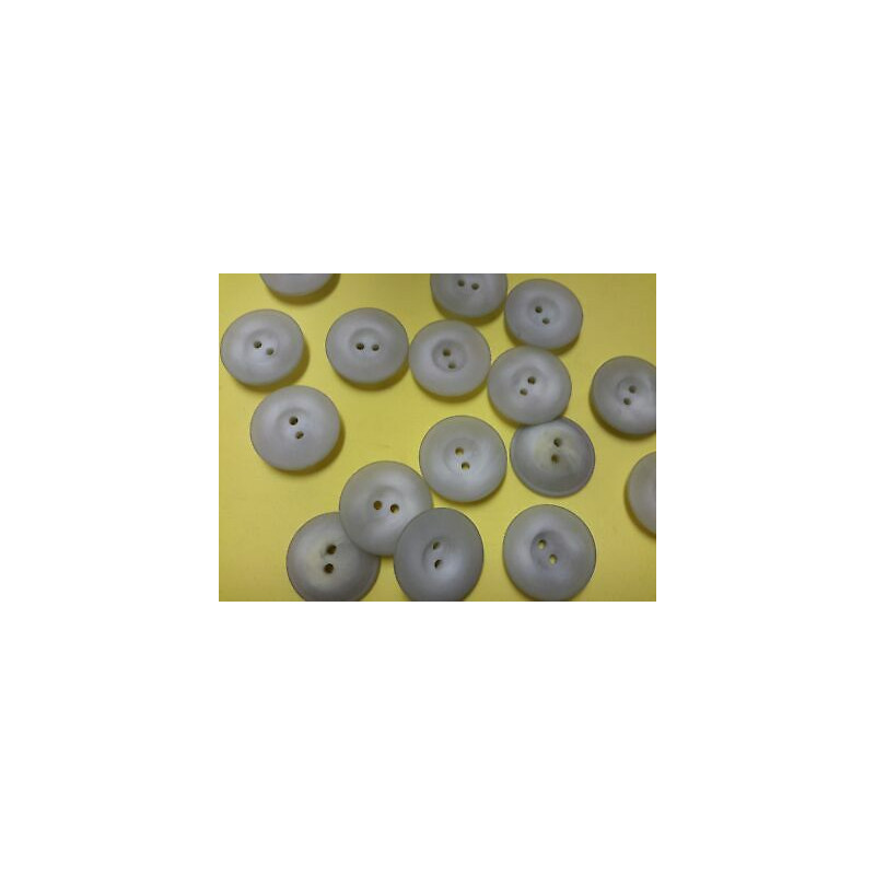 n 10 Bottoni rotondi plastica colore beige sfumato cm 2,5 a 2 fori
