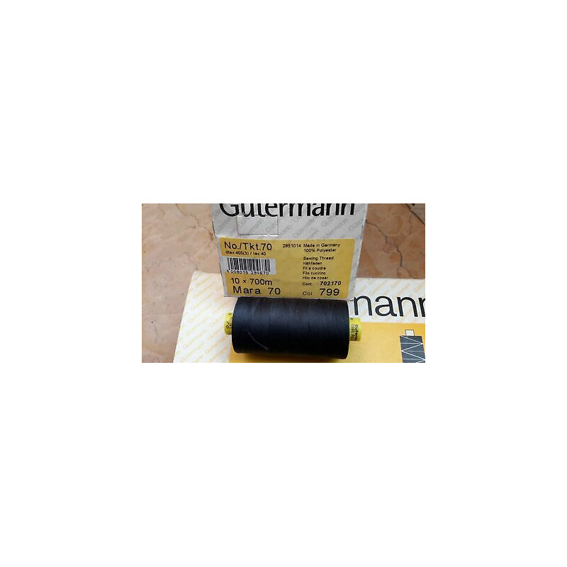 Spoletta filato Gutermann Tilolo No 70 MARA colore blu 799