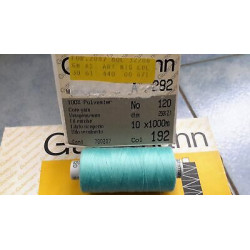 Spoletta filato Gutermann Tilolo No 120 A282 colore azzurro 192 in Super O
