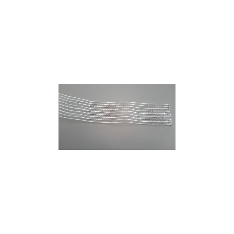 Metri 5 di Passamaneria retina bianco alta cm 3