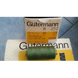 Spoletta filato Gutermann Tilolo No 120 M252 colore verde 919 Super Offert