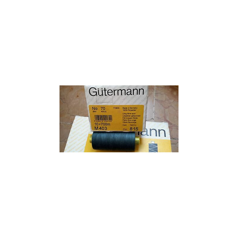 Spoletta filato Gutermann Tilolo No 70 M403 colore petrolio 598