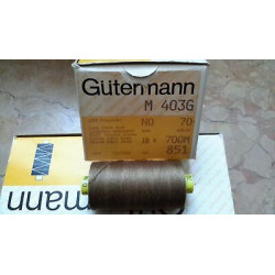 Spoletta filato Gutermann Tilolo No 70 M403 colore marroncino 851