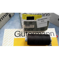 Spoletta filato Gutermann Tilolo No 120 A282 colore marrone 937 in Super O
