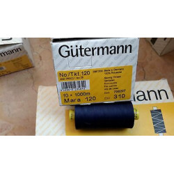 Spoletta filato Gutermann Tilolo No 70 MARA colore blu 310