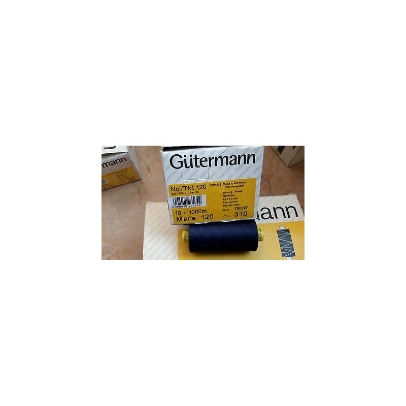 Spoletta filato Gutermann Tilolo No 70 MARA colore blu 310